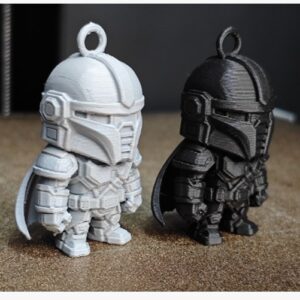 Chaveiro Miniatura Mandalorian