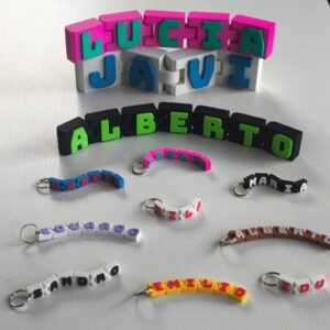 Chaveiro - Nome Personalizado Articulado