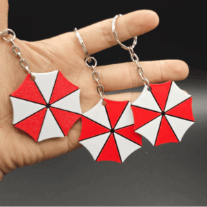 Chaveiro da Umbrella Corp de Resident Evil - Unidade