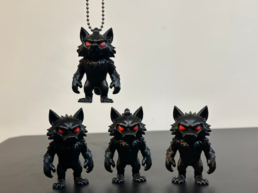 Mini lobisomem - Brinquedo ou Chaveiro