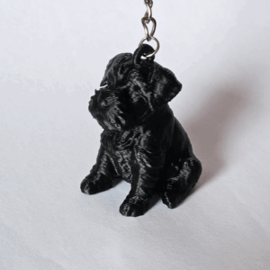 Miniatura de Chaveiro Schnauzer