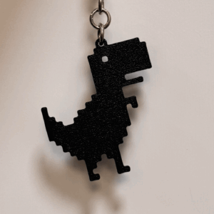 Chaveiro de Dinossauro Google Pixel