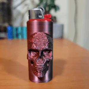Capa Caveira – Isqueiro Bic