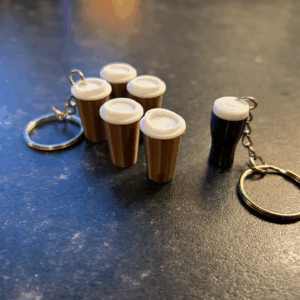 Chaveiros de Garrafa de Café