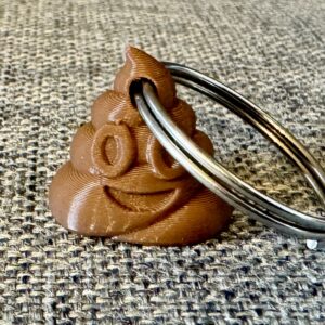 Chaveiro -Emoticon Cocô