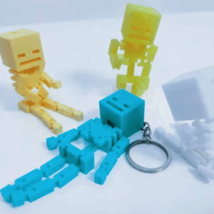 Chaveiros Articulados - Minecraft