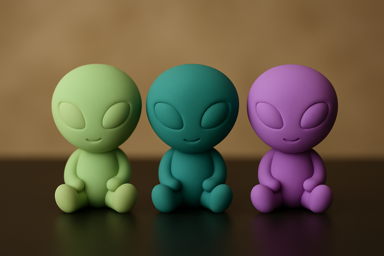 Mini Alien – Estatueta