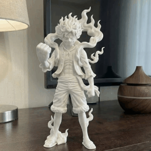 Miniatura Luffy Gear 5 - Deus Sol Nika